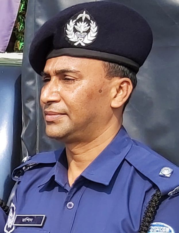 চাঁদপুর মডেল থানার ওসি রশিদ করোনা মুক্ত