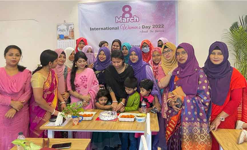 আন্তর্জাতিক নারী দিবস উপলক্ষে চাঁদপুর জেলা উই’র আলোচনা সভা