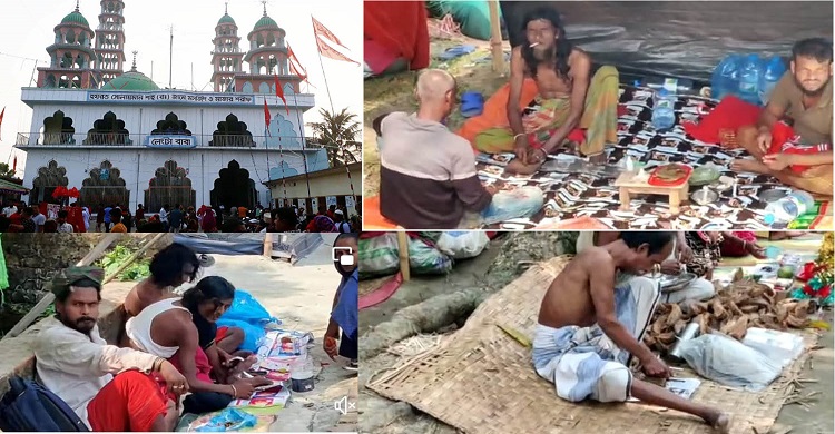 লেংটার মেলা নেশাখোরদের যেনো মাদকের স্বর্গরাজ্য