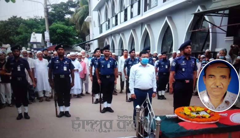 ৪৮ বছরের ম্যানেজার পদে আসিন মুক্তিযোদ্ধার চিরবিদায়: রাষ্ট্রীয় মর্যাদায় দাফন