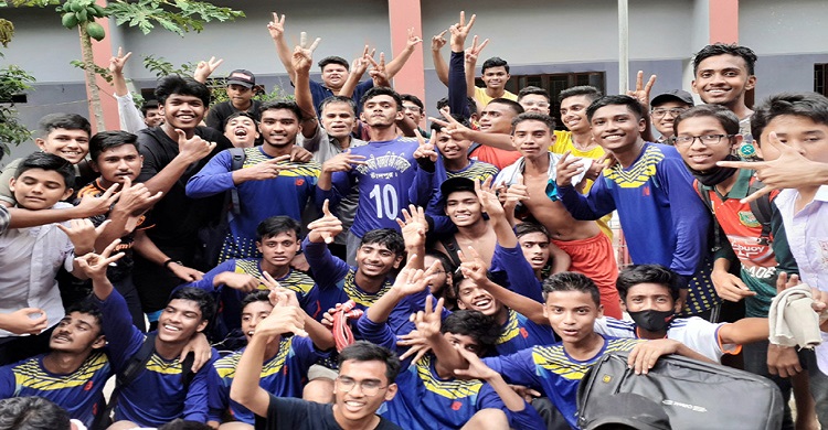 ফুটবলে হাসান আলী সরকারি উচ্চ বিদ্যালয় ২য় রাউন্ডে