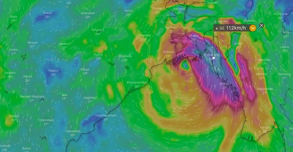 ঘূর্ণিঝড় সিত্রাংয়ের কারণে ৩ বিভাগের শিক্ষাপ্রতিষ্ঠান বন্ধ