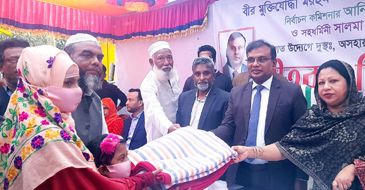মানুষের পাশে দাঁড়ানো কর্তব্য মনে করি : নির্বাচন কমিশনার আনিছুর রহমান