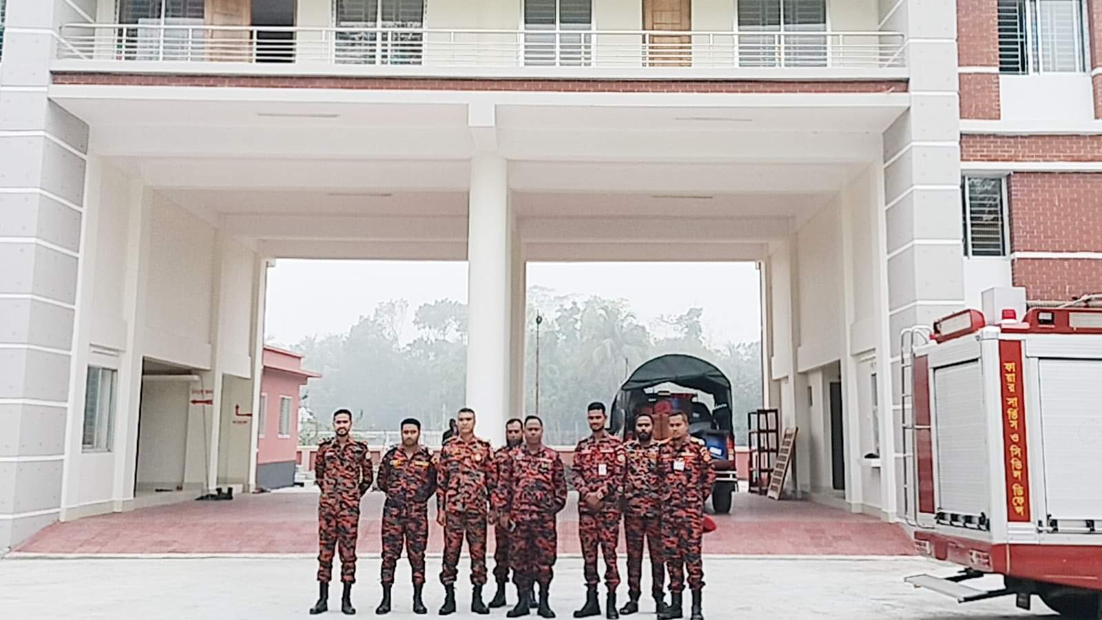 মতলব উত্তরে ফায়ার সার্ভিস স্টেশনের সেবা কার্যক্রম শুরু