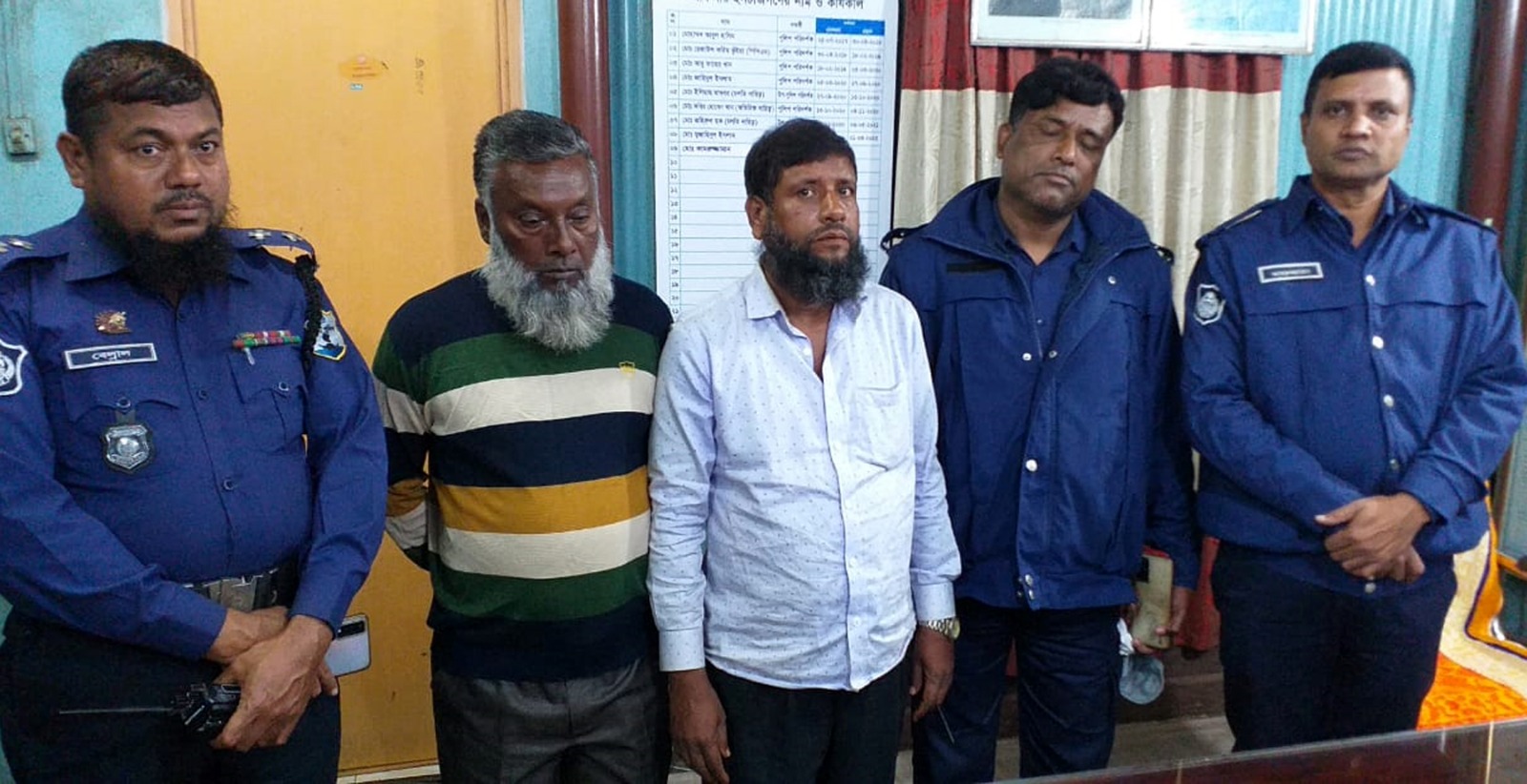 চাঁদপুরের চিহ্নিত দুই চোরাকারবারি গ্রেফতার