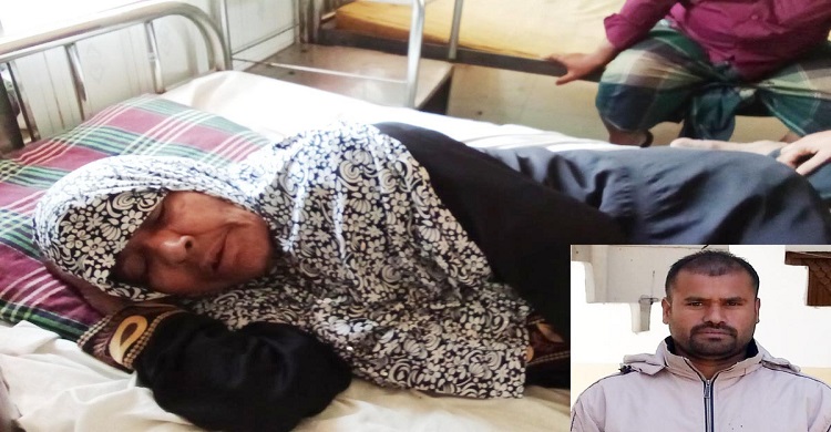 কচুয়ায় ছেলের বিরুদ্ধে বৃদ্ধ মাকে হত্যার চেষ্টার অভিযোগ