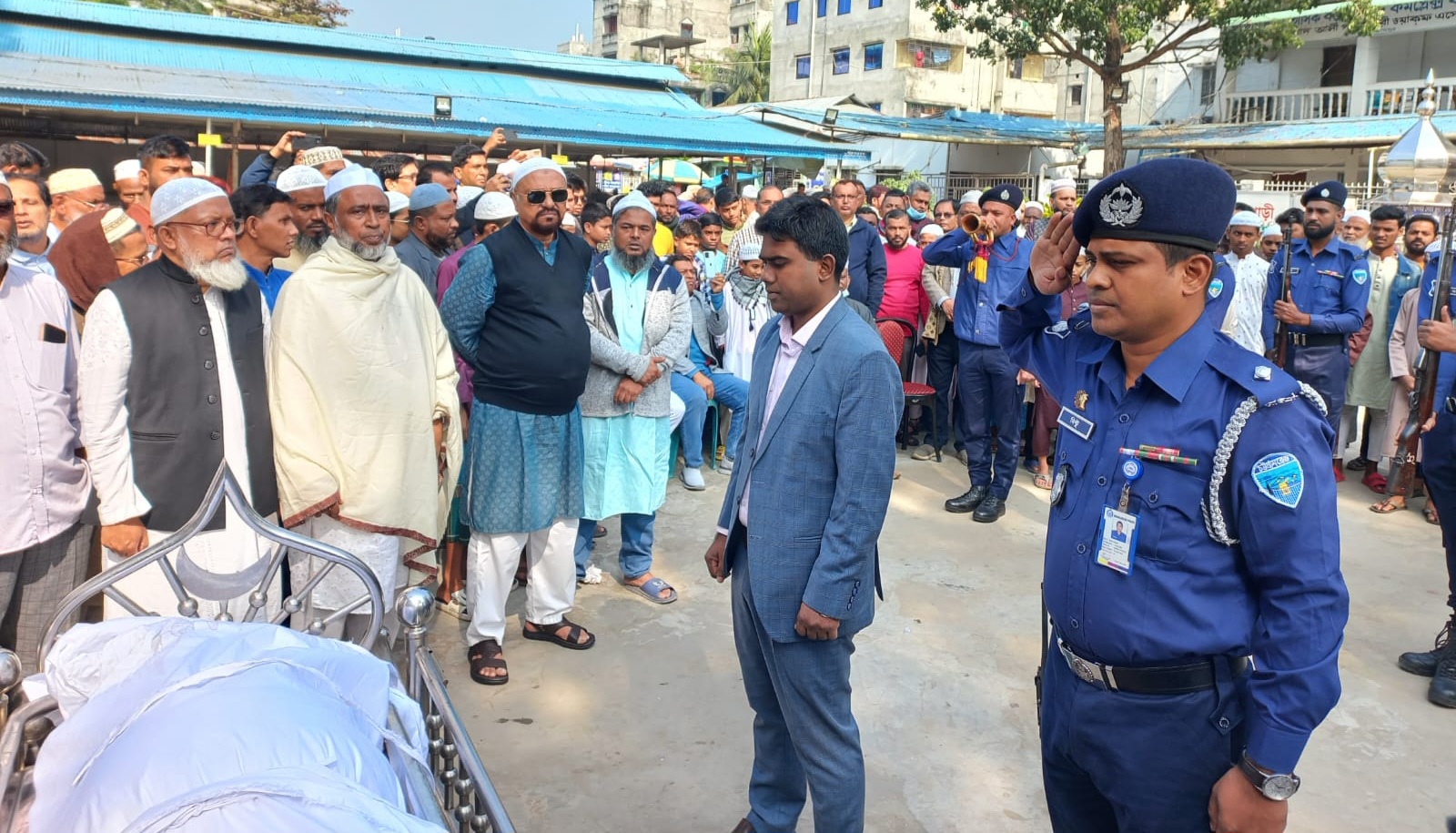 চির নিদ্রায় শায়িত বীর মুক্তিযোদ্ধা বিএম কলিম উল্যাহ ভূঁইয়া
