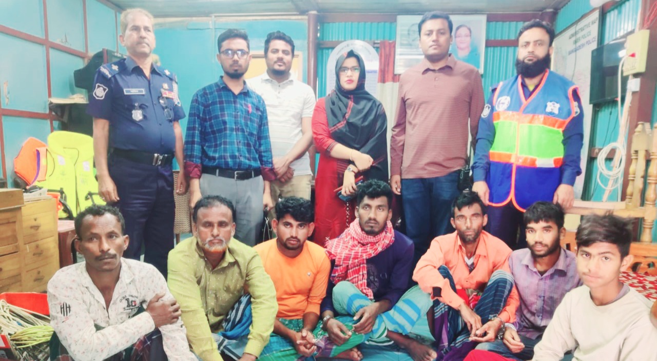 জাটকা নিধনে আটক ৬ জেলের কারাদন্ড
