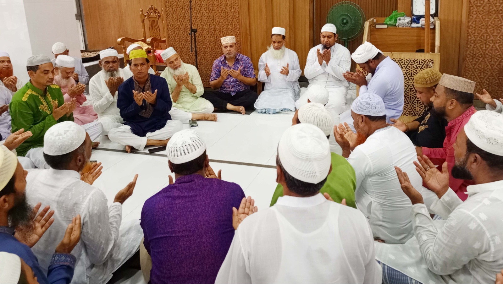 মতলবে খালেদা জিয়ার সুস্থতা কামনা ও গনহত্যায় নিহতদের স্মরণে দোয়া