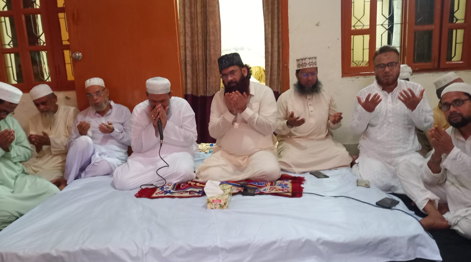 ঈদে মিলাদুন্নবী উপলক্ষে ফরিদগঞ্জের রূপসা জমিদার বাড়ীতে দোয়া মাহফিল
