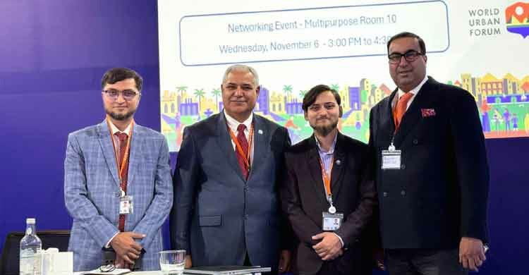 জাতিসংঘের ওয়ার্ল্ড আরবান ফোরাম অধিবেশনে সিলেটের প্রকল্প উপস্থাপন