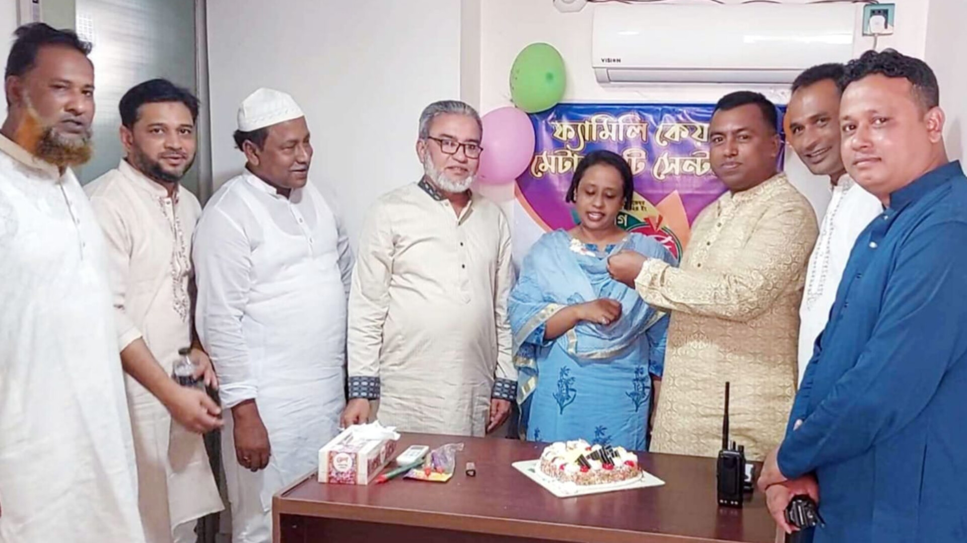 ফরিদগঞ্জে ফ্যামিলি কেয়ার মেটারনিটি সেন্টারের যুগপূর্তি উৎসব