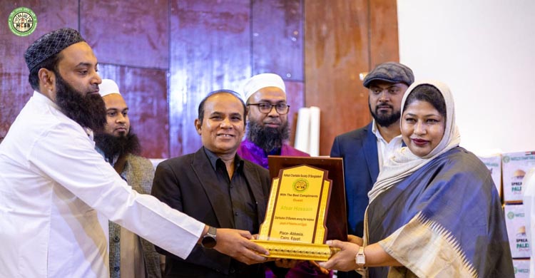 সাংবাদিকতায় বিশেষ সম্মাননা পুরস্কার পেলেন মিশর প্রবাসী আফসার হোসাইন