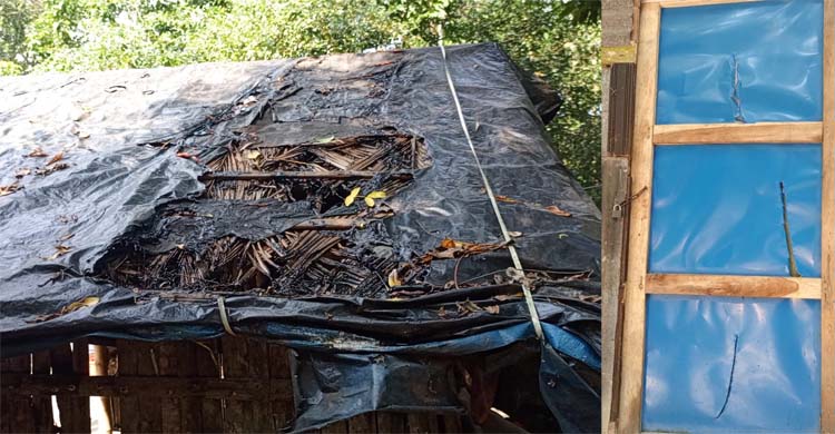 অসামাজিক কাজে বাধা দেয়ায় মসজিদ কমিটির সভাপতির বাড়িতে হামলা ও অগ্নিসংযোগ