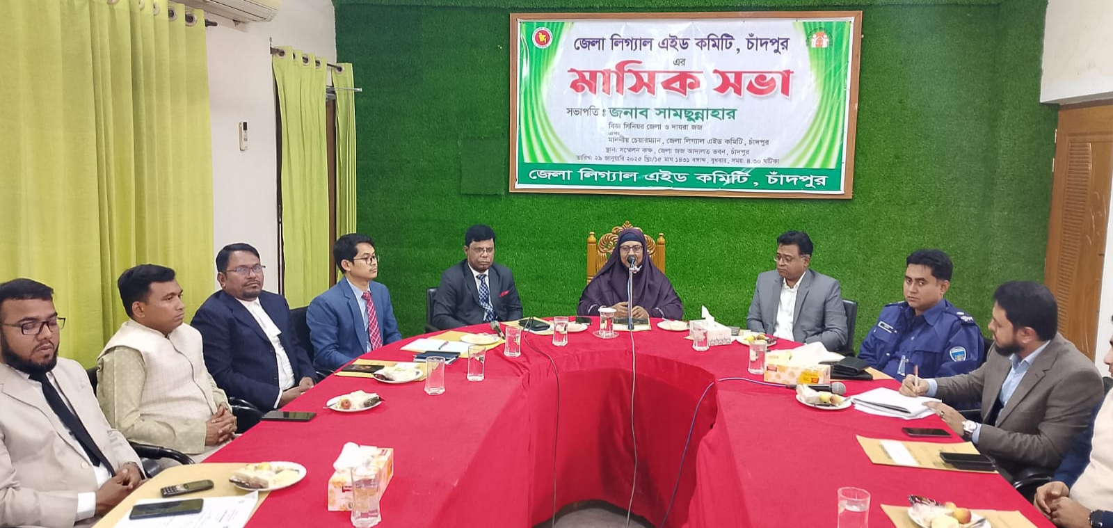 দায়িত্ব নিয়েই বিচারপ্রার্থীদের জন্যে কাজ করতে হবে প্যানেল আইনজীবীদের