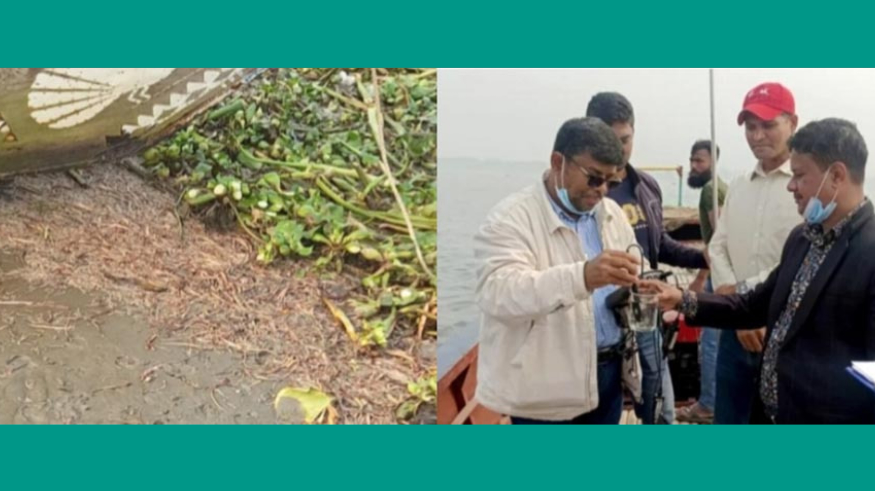 মতলবে মেঘনায় মরা মাছ ভেসে ওঠার ঘটনায় তদন্ত কমিটি গঠন : উচ্চ পর্যায়ের তদন্ত টিমের পরিদর্শন