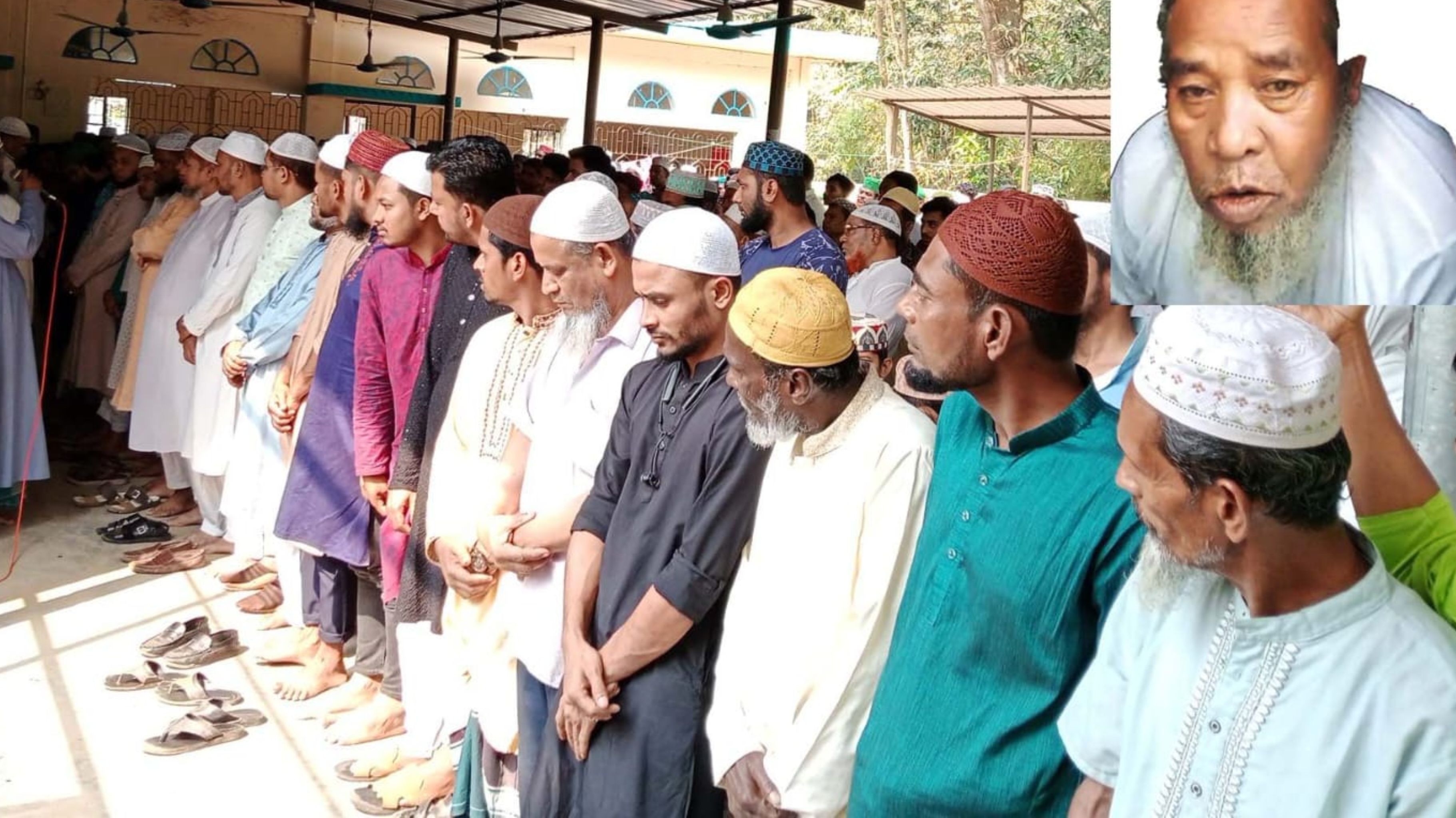 কচুয়ায় প্রবীণ বিএনপি নেতা রহমত আলীর জানাজা সম্পন্ন
