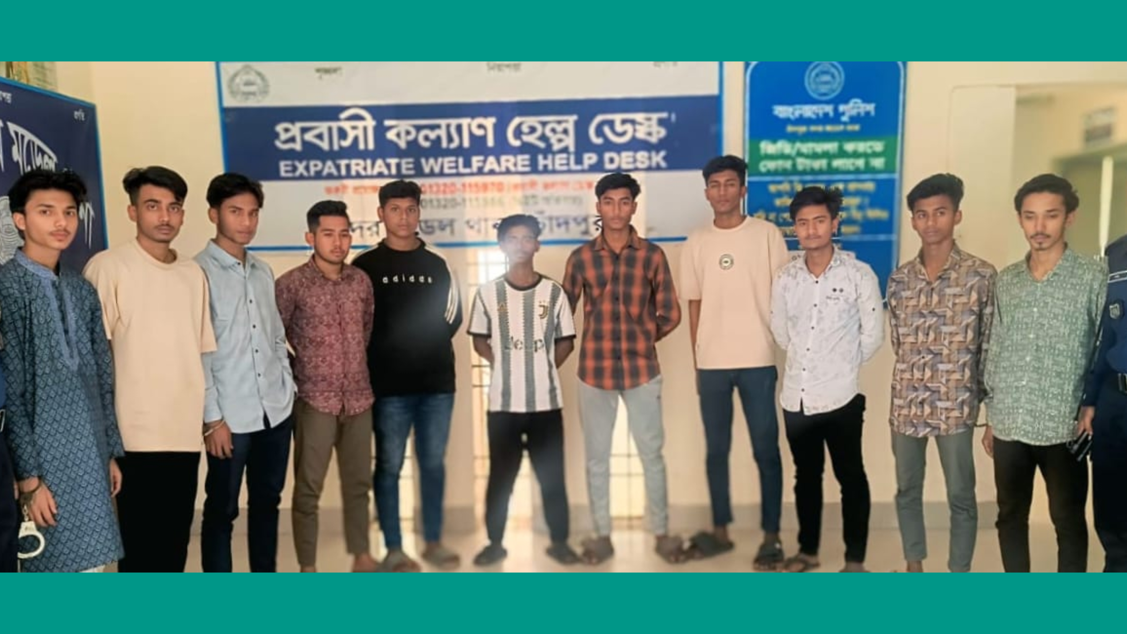 চাঁদপুর সদর মডেল থানার অভিযান : ১১ কিশোর গ্যাং সদস্য আটক