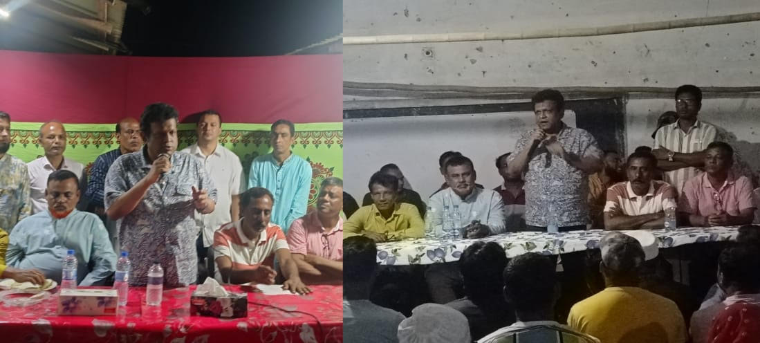 মতলব উত্তরে বিএনপি নেতা তানভীর হুদার পথসভা