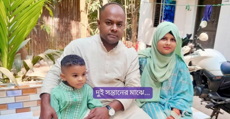 মিথ্যা মামলায় কারাবন্দি সাংবাদিক পিতার পথ চেয়ে শিশু সন্তানরা