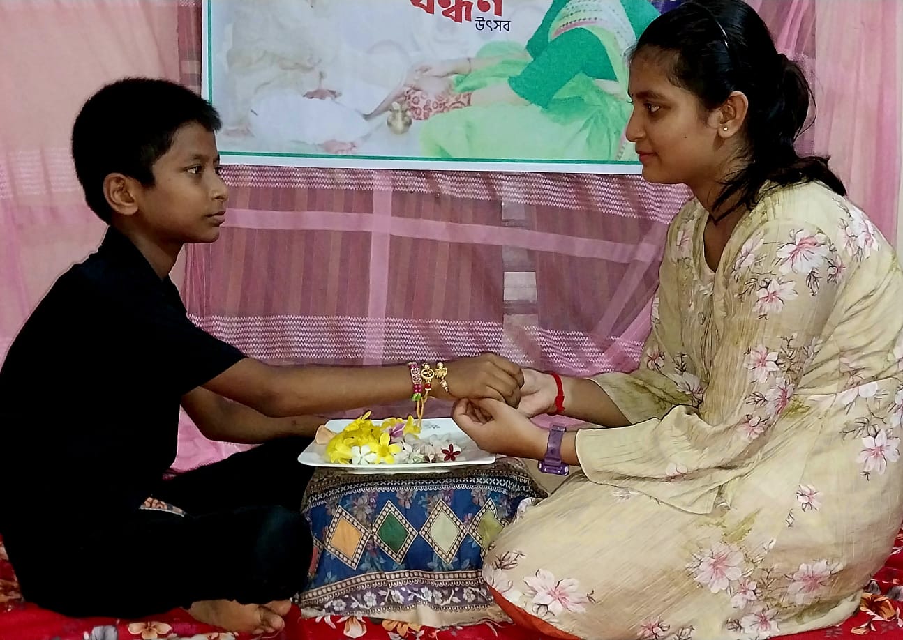 কুমিল্লায় রাখি বন্ধন উৎসব