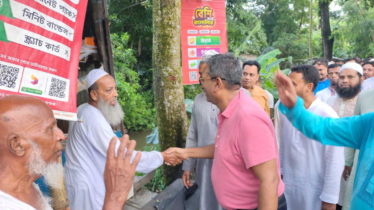 কল্যাণপুর ইউনিয়নে শেখ ফরিদ আহমেদ মানিকের ব্যাপক গণসংযোগ