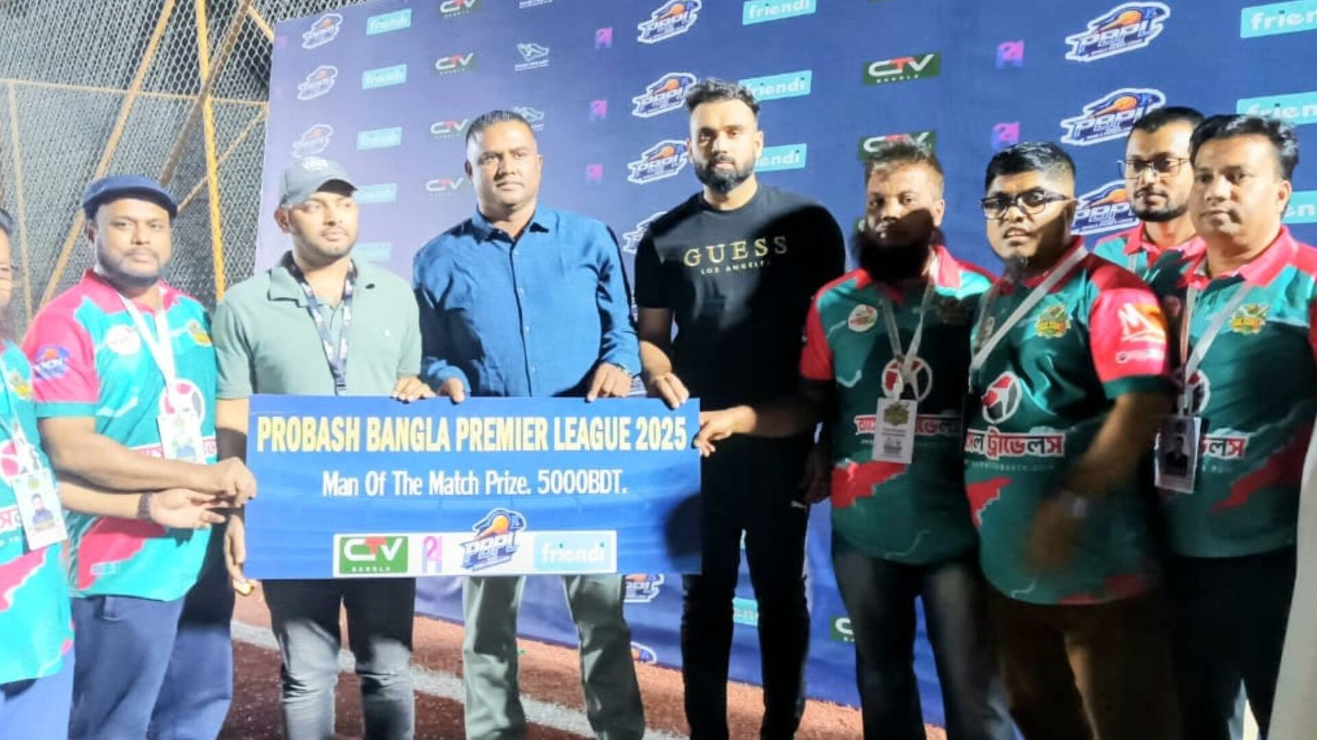 টানা দ্বিতীয় ম্যাচে চাঁদপুর সুলতানস্-এর জয়লাভ