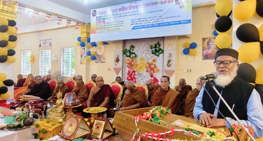 কুমিল্লা নব শালবন বৌদ্ধ বিহারে ২৪তম কঠিন চীবর দানোৎসব