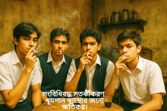কিশোর ধূমপায়ীদের নিরাপদ আস্তানা চায়ের দোকানের পেছনের কক্ষ