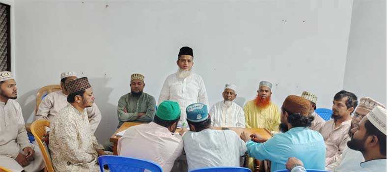 চাঁদপুর-৩ আসনে মোমবাতি মার্কার প্রার্থীর নির্বাচন পরিচালনা কমিটির মতবিনিময় সভা