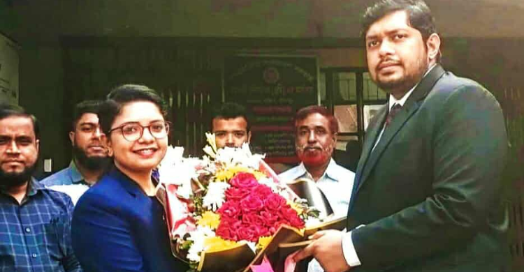 মতলবে উপজেলা নির্বাহী কর্মকর্তা কেএম ইশমামের যোগদান