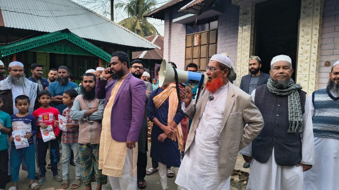 নির্বাচিত হলে এলাকার রাস্তা, নিরাপত্তা ও উন্নয়নে বিশেষ উদ্যোগ নেয়া হবে