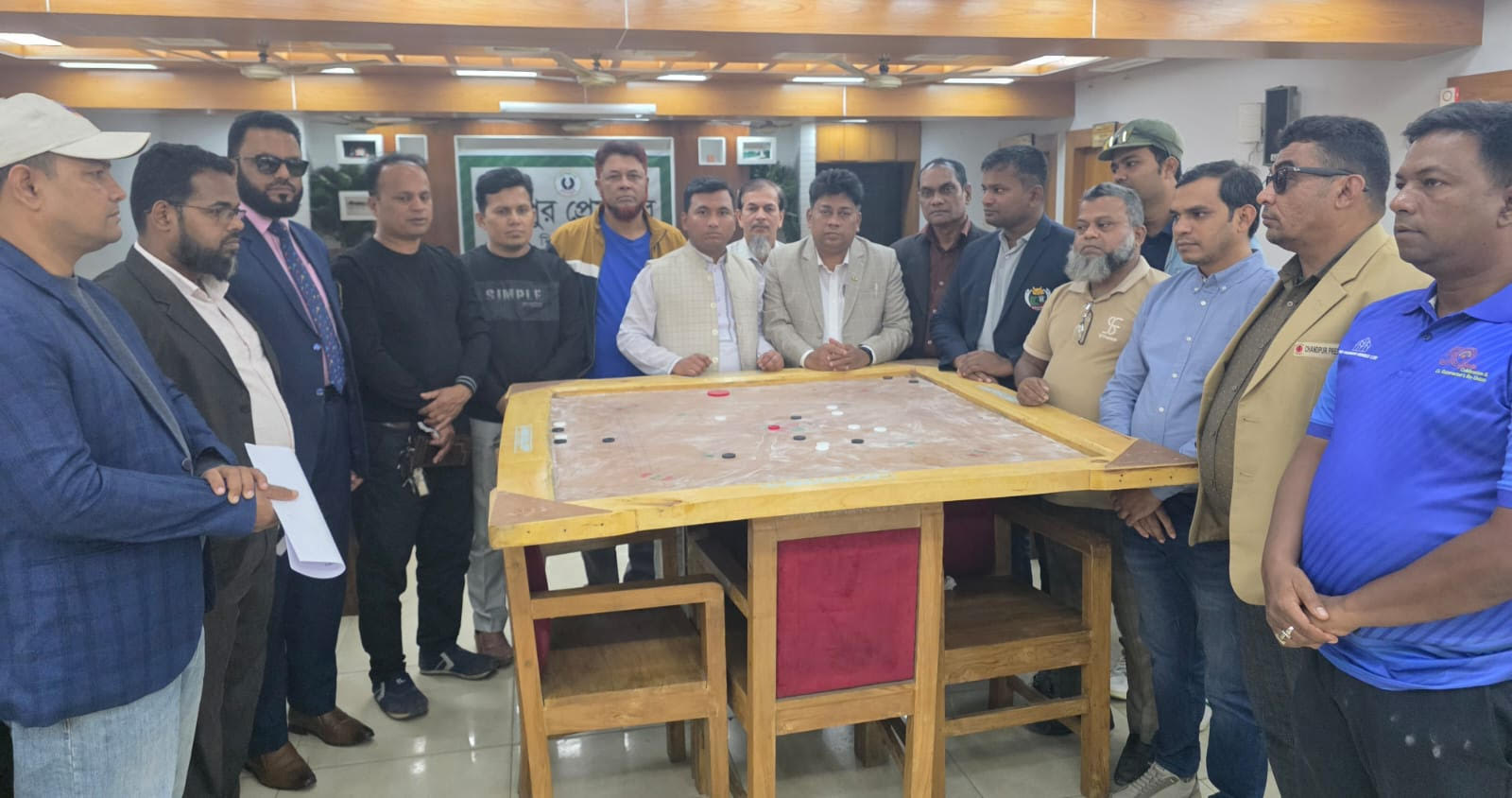 চাঁদপুর প্রেসক্লাবের আয়োজনে পক্ষকালব্যাপী শীতকালীন ক্রীড়া প্রতিযোগিতা উদ্বোধন