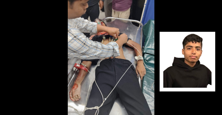 ট্রাক-মোটরসাইকেল সংঘর্ষে কিশোর নিহত, আহত ১