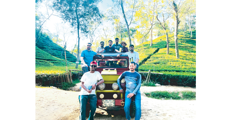 সৌন্দর্যের রাণী শ্রীমঙ্গলে একদিন...