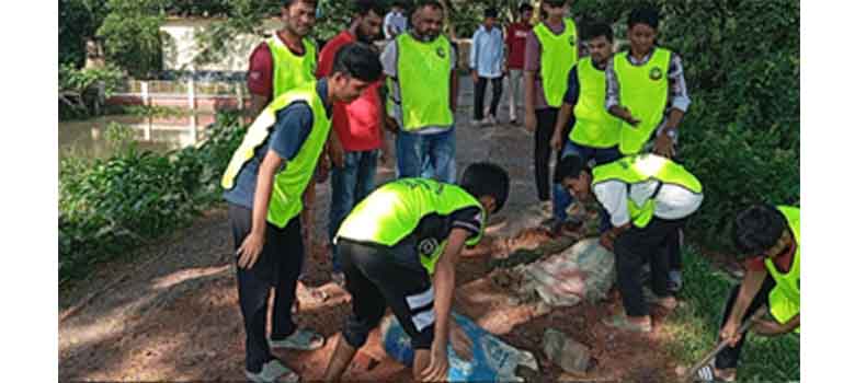 বিষ্ণুপুর সমাজসেবা ফাউন্ডেশনের উদ্যোগে জনদুর্ভোগ লাঘব