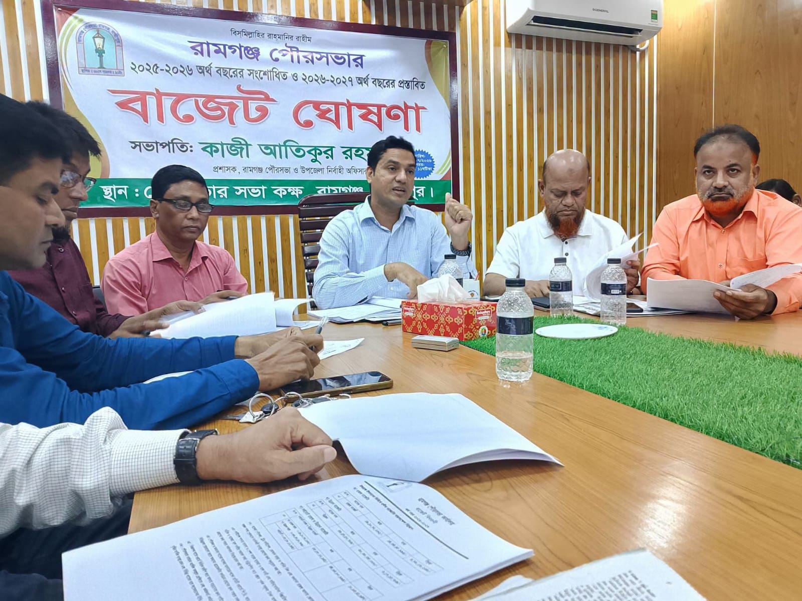 রামগঞ্জ পৌরসভায় ৫৫ কোটি ৫৮ লাখ টাকার বাজেট ঘোষণা