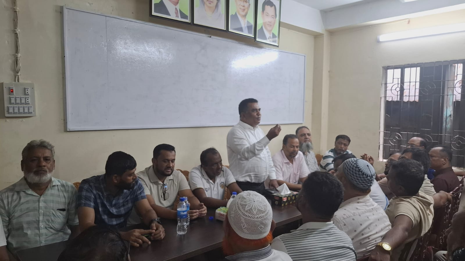 গণঅভ্যুত্থান দিবসে ফরিদগঞ্জ মাদ্রাসা মাঠে বিএনপির সমাবেশ
