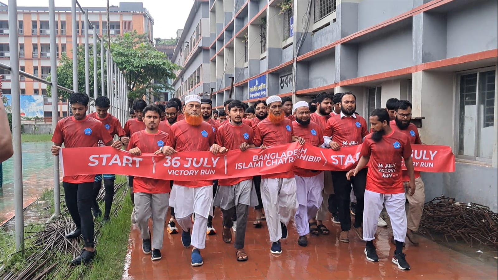 চাঁদপুরে জুলাই গণঅভ্যুত্থানের দ্বিতীয় বর্ষপূর্তিতে ছাত্রশিবিরের ‘বিজয়ের দৌড়’ ও আলোচনা সভা