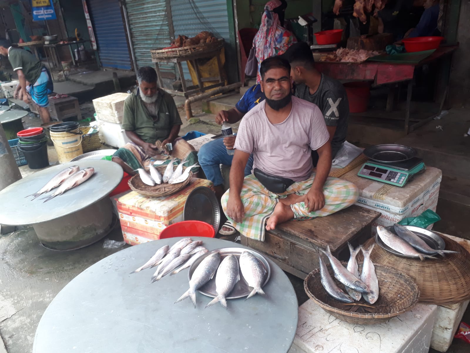 শ্রীনগরে ইলিশের তীব্র সংকট, দাম ক্রেতাদের নাগালের বাইরে