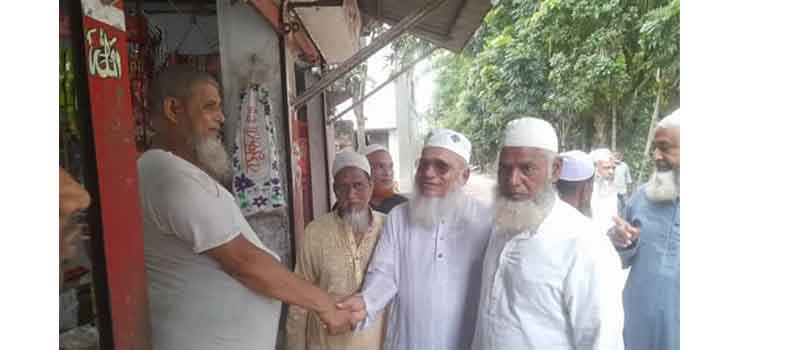 শ্রীনগরে ভাগ্যকুলের ৯ নং ওয়ার্ডবাসীর সাথে বিএনপি নেতা ইউসুফ রানার মতবিনিময়