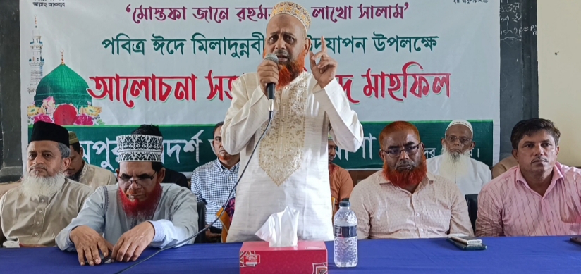 রামপুর মাদ্রাসায় ঈদে মিলাদুন্নবী উদযাপন