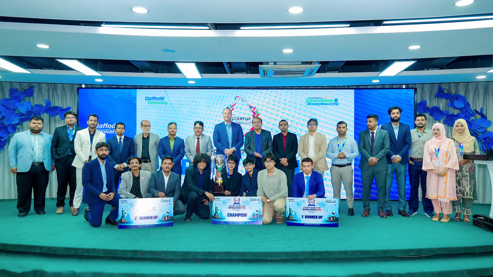 স্টার্টআপ ওয়ার্ল্ড কাপ বাংলাদেশে চ্যাম্পিয়ন ‘থিতান’, রানার আপ ‘গ্রীন পোলারিস’ ও ‘শূন্য’