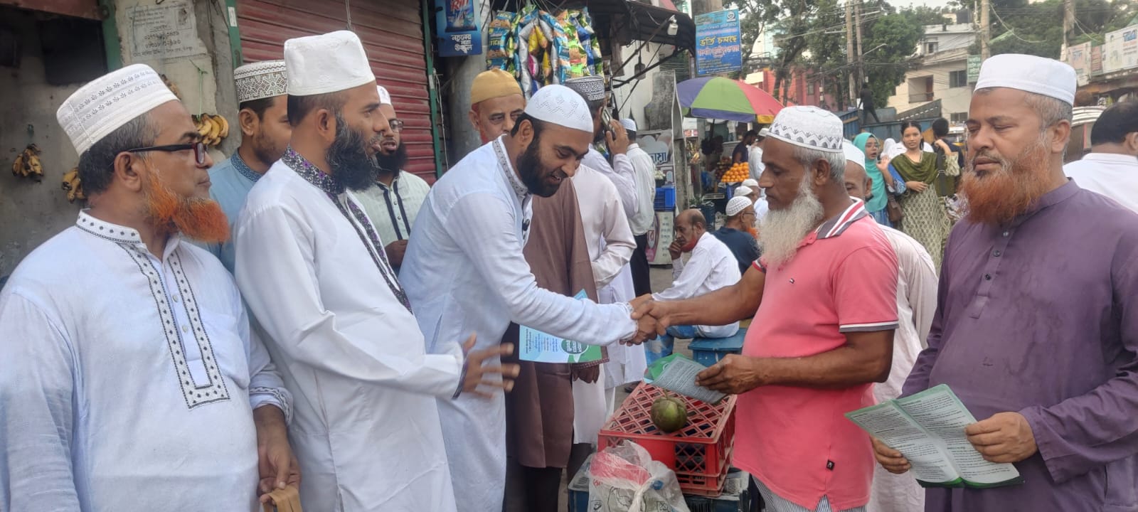 চাঁদপুর শহর জামায়াতের দাওয়াতী কার্যক্রম ও সদস্য ফরম বিতরণ