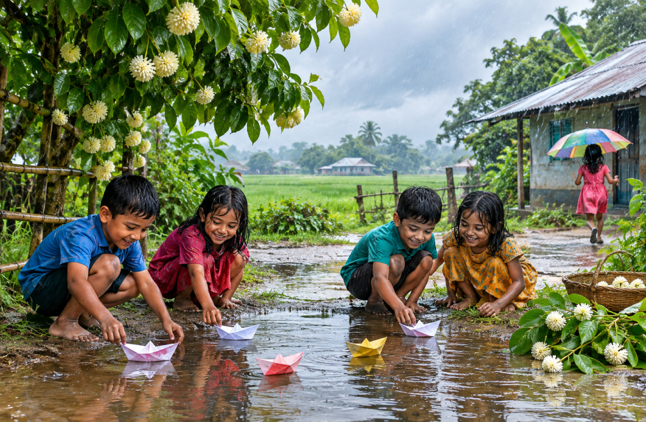 শৈশবের ফেলে আসা দিনগুলো