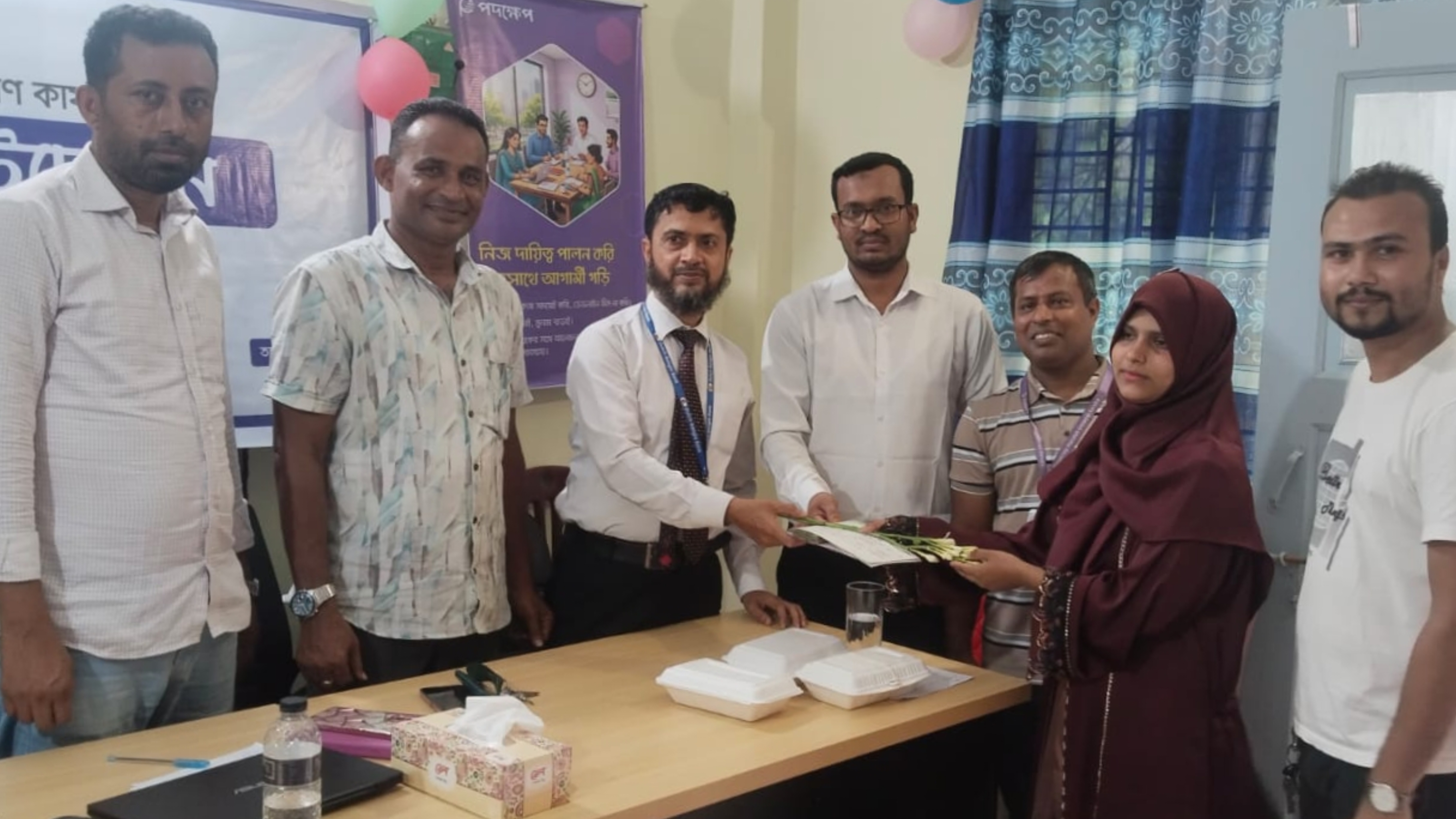 ফরিদগঞ্জে পদক্ষেপ মানবিক উন্নয়ন কেন্দ্রের ৪৪৭তম শাখার উদ্বোধন