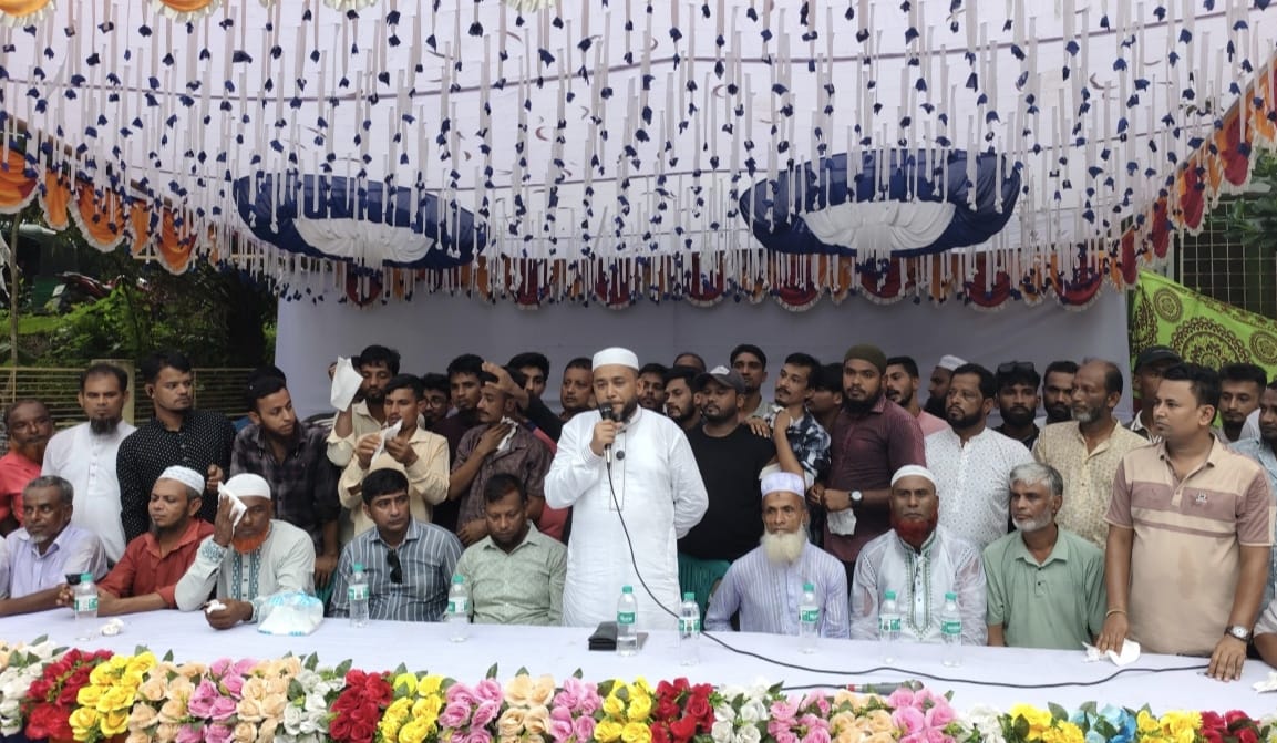 লক্ষ্মীপুর ইউনিয়নে দোয়া ও সমর্থন চেয়ে চেয়ারম্যান প্রার্থী নাছির খানের সমাবেশ