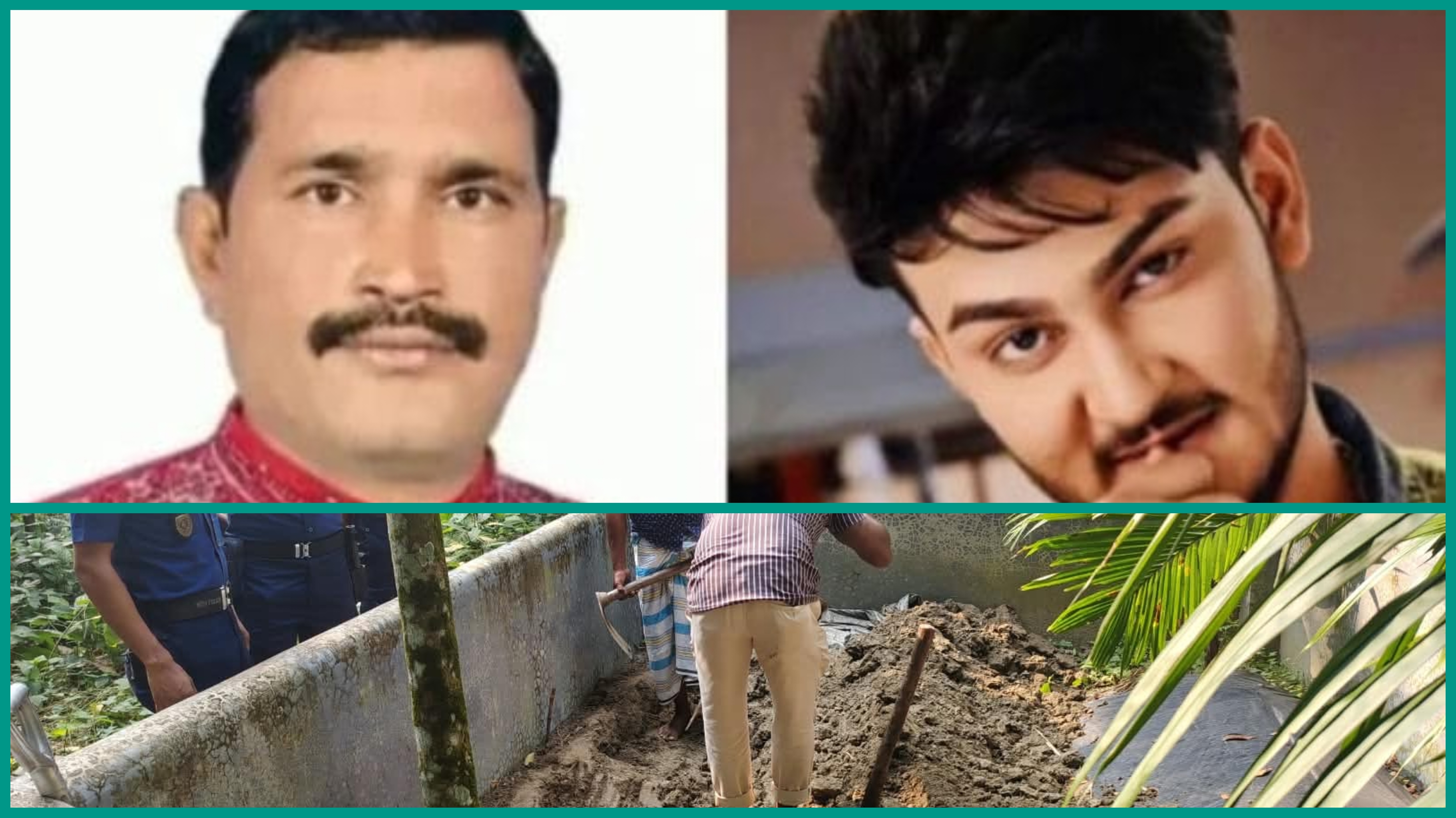আদালতের নির্দেশে কবর থেকে তোলা হলো সেলিম খান ও ছেলে শান্ত খানের লাশ