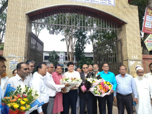 বাবুরহাট উচ্চ বিদ্যালয় ও কলেজে উচ্ছ্বাস, উন্নয়নের আশ্বাস