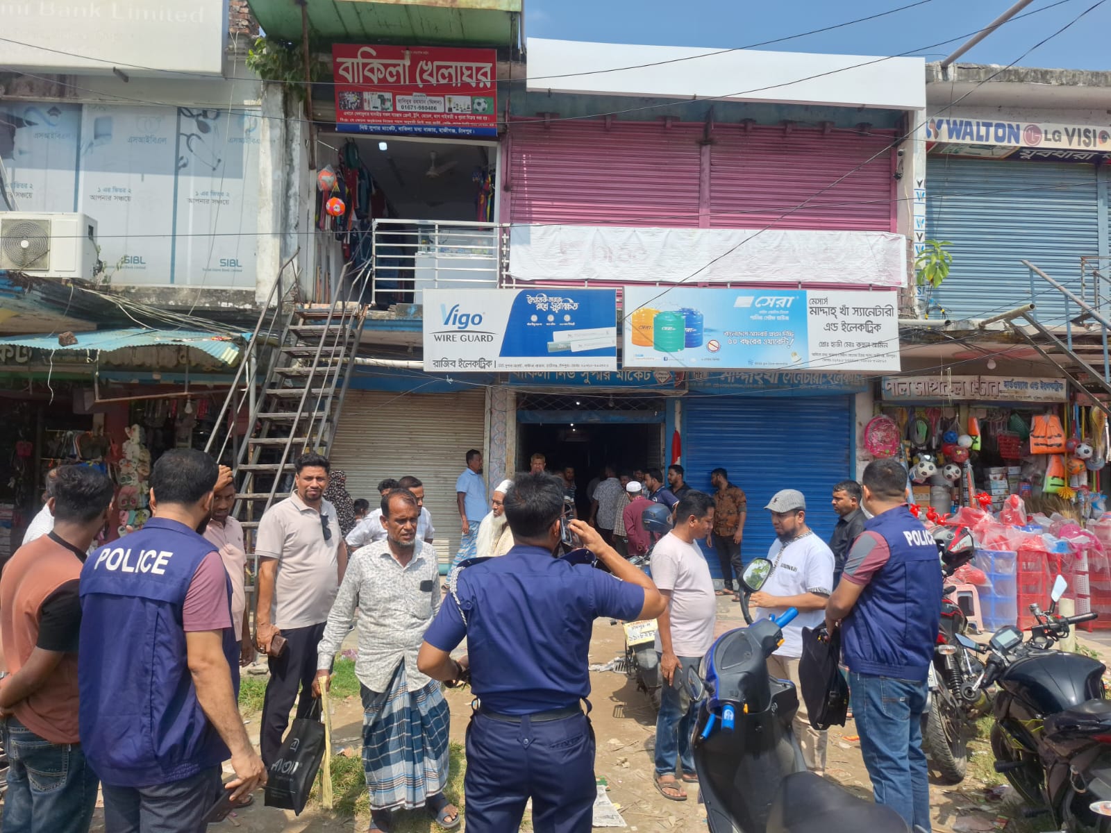 বাকিলায় বিরোধপূর্ণ জমিতে ওসি রিসিভার নিযুক্ত